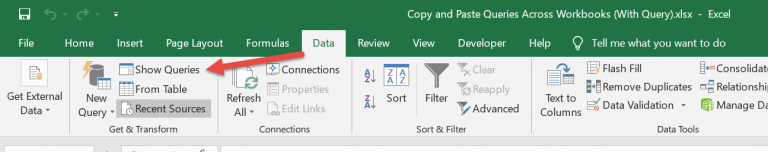 Copy and Paste Queries In Power Query | MyExcelOnline