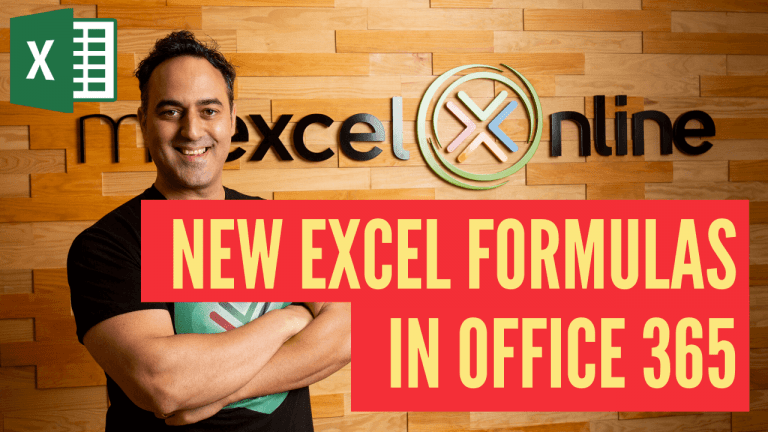 New Excel Formulas in Office 365 | MyExcelOnline