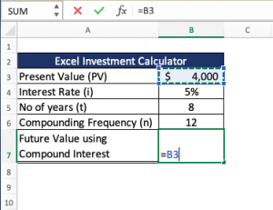 Excel Investment Calculator 