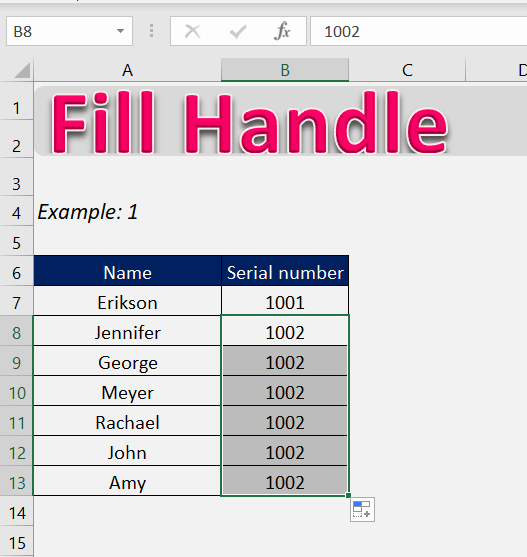 how to flash fill on excel mac