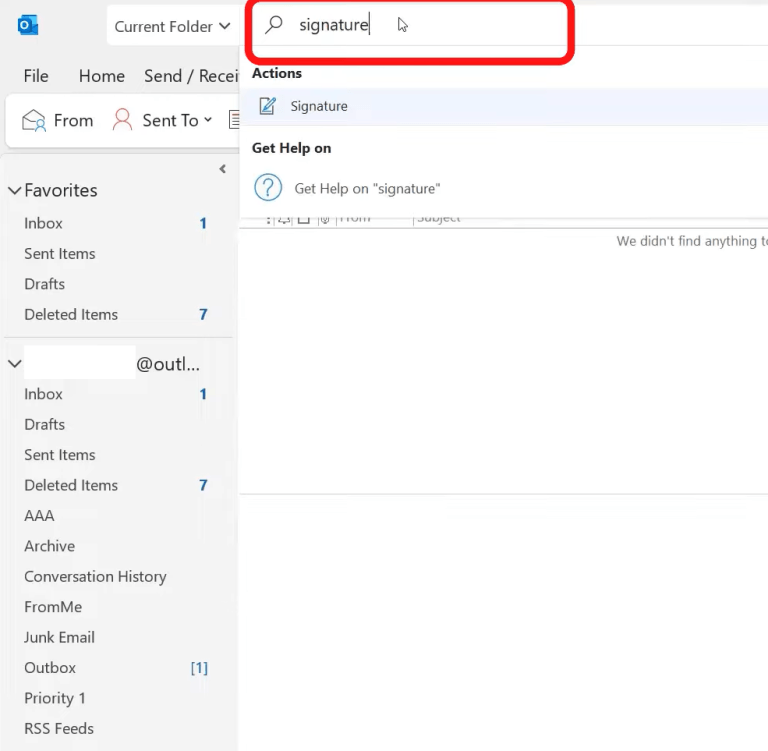 How To Setup A Signature In Outlook