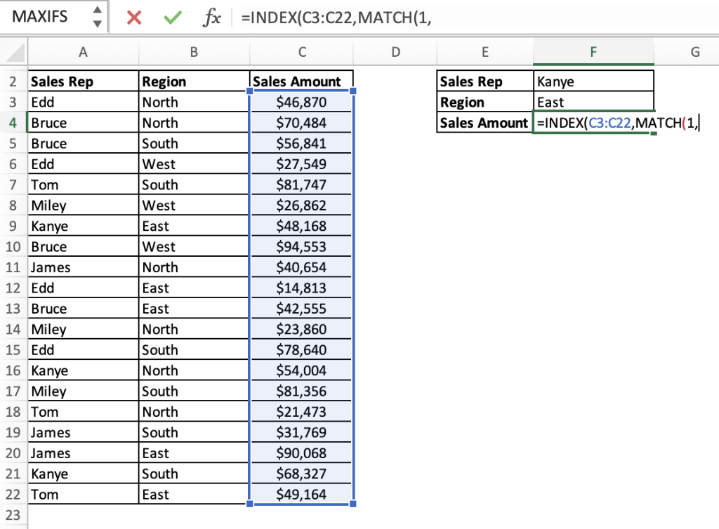 7 Easy Steps to Master INDEX MATCH with Multiple Criteria