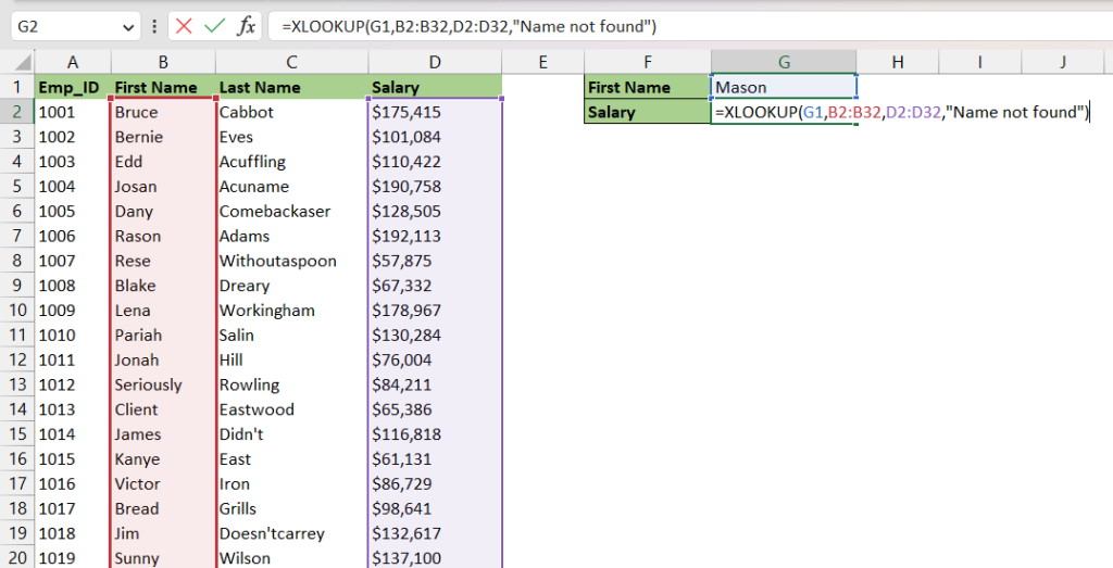 Top 11 Examples Of Using XLOOKUP In Excel - The Ultimate Guide ...