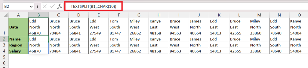 5 Best Ways to Split String in Excel (Free Examples) | MyExcelOnline