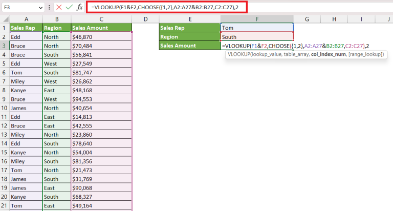 Mastering VLOOKUP With Multiple Criteria In Excel - 3 Quick And Easy ...