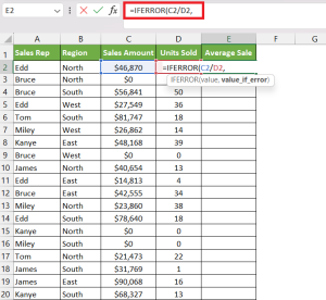 2 Useful Examples of IFERROR Function in Excel - A Beginner's Guide ...