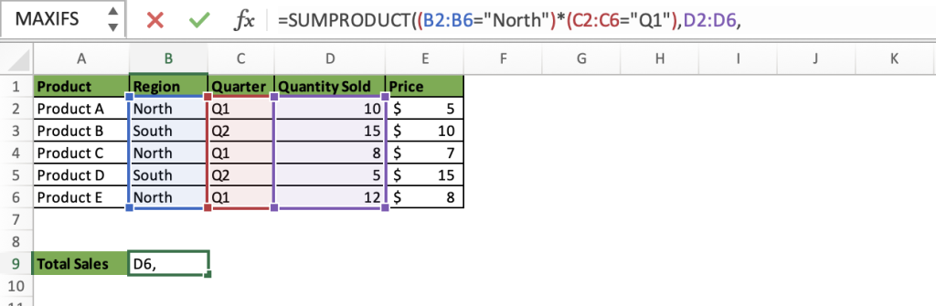 How to Use SUMPRODUCT with IF in Excel – 3 Perfect Examples