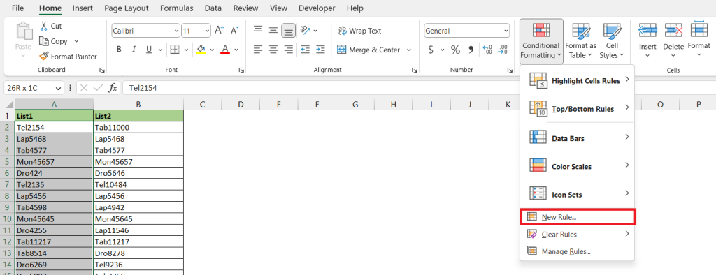 6 Different Ways to Compare Two Columns in Excel - A Detailed Tutorial ...