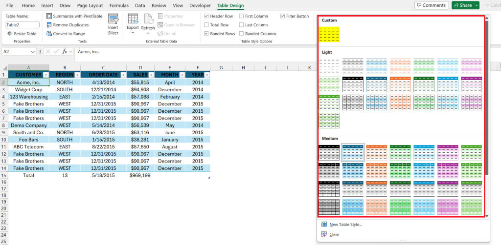 How to Remove Table Formatting in Excel 4 Easy Ways