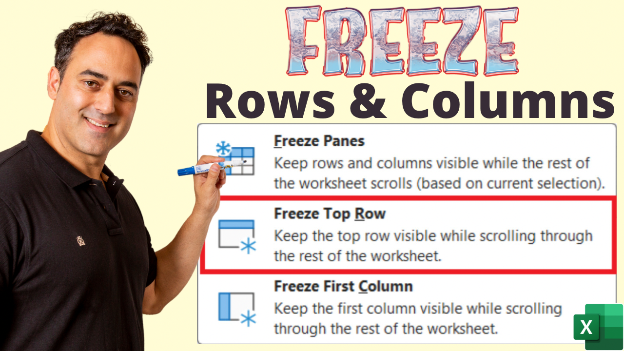 Excel Tips Best Row Column Freeze Guide MyExcelOnline