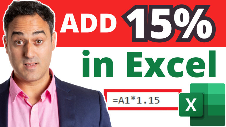 Add 15 percentage in Excel: 2 Quick & Easy Methods | MyExcelOnline