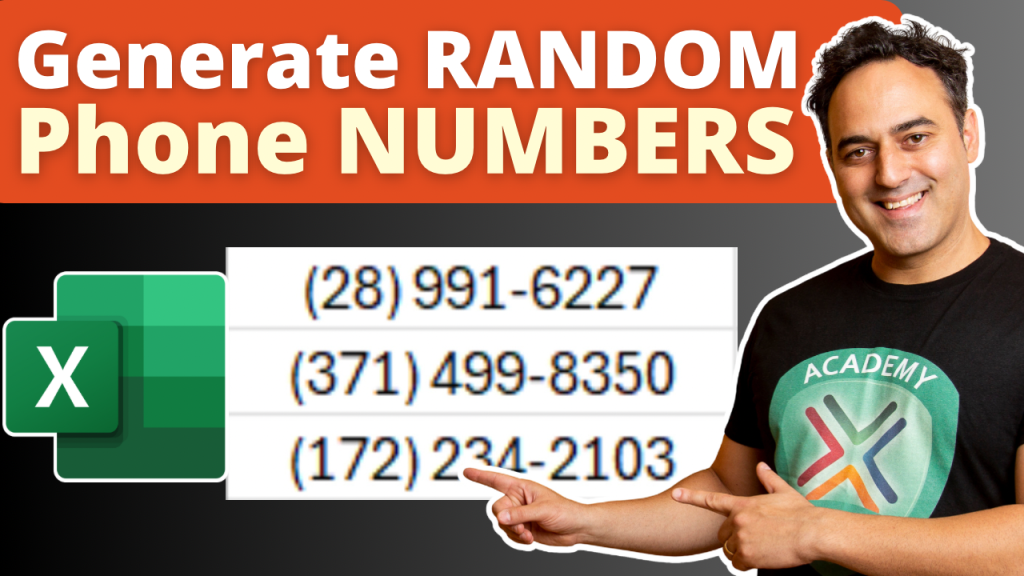 Quick Excel Tricks: Random Phone Number Generator in Excel | MyExcelOnline