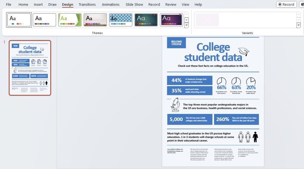 Landscape to Portrait in PowerPoint