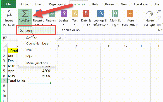 Learn AutoSum in Excel for Faster Calculations - Step by Step Guide | MyExcelOnline