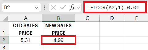 round to one decimal