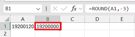 round to one decimal