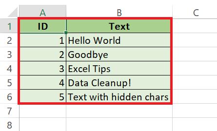 Find Longest Text in Excel