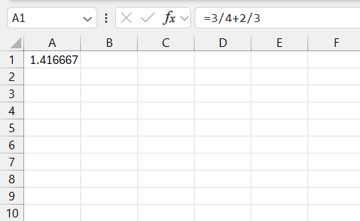 0.5 as a fraction