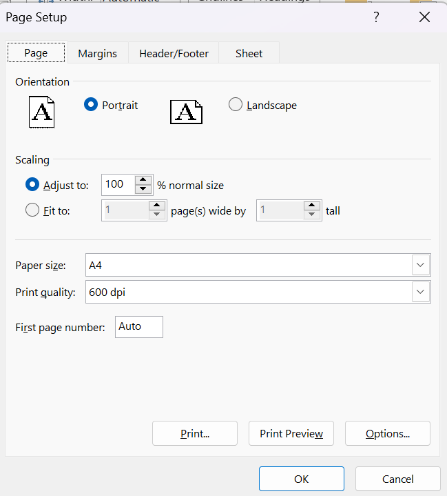 How to Print Excel with Lines