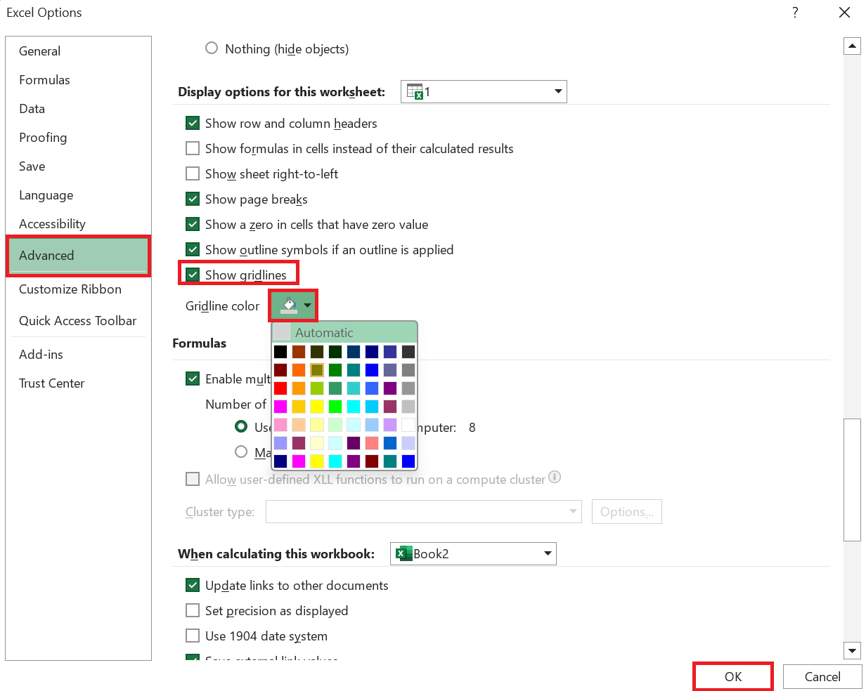 How to Print Excel with Lines