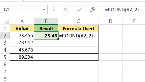 Round Two Decimal Places