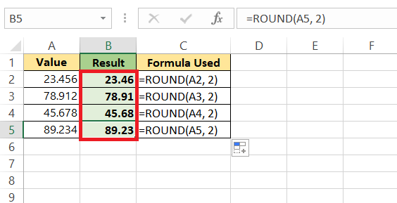 Round Two Decimal Places