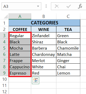 Cascading Drop Down in Excel