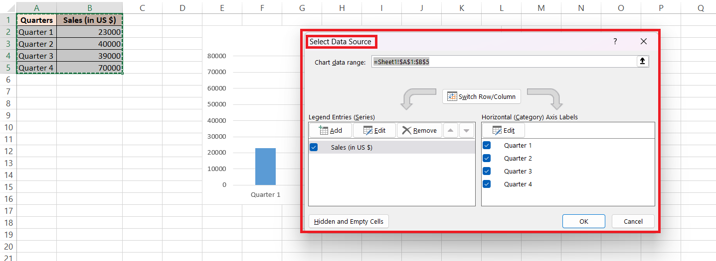 How to Switch X and Y Axis