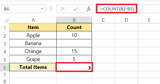 How to Use COUNT for Cost Analysis in Excel | MyExcelOnline