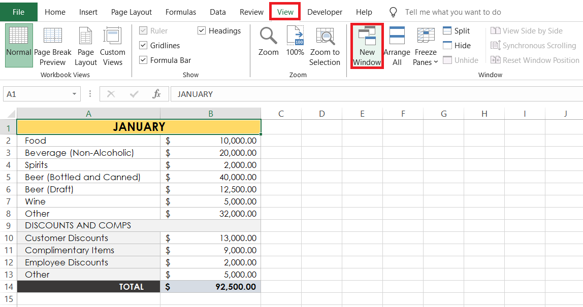 Compare two Excel files