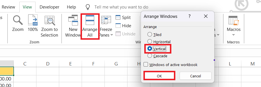 Compare two Excel files