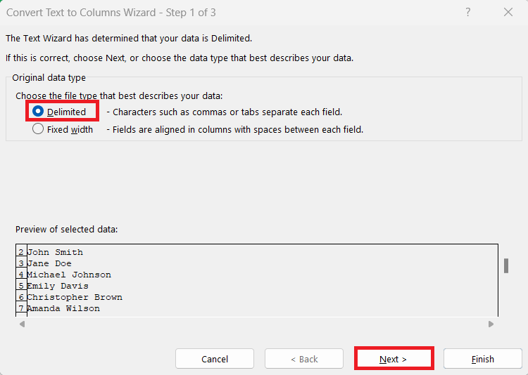 How to Split Cells in Excel