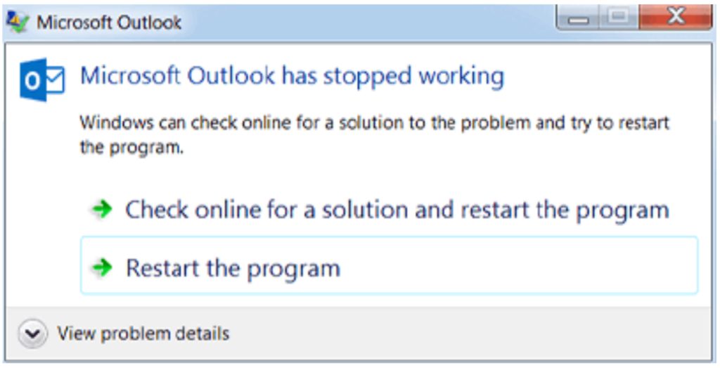 Outlook issues