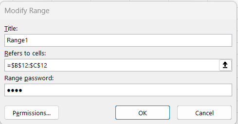 Lock Cells in Excel