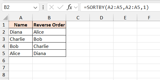 Flip Data in Excel