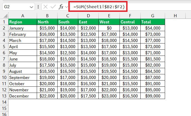 Circular References in Excel