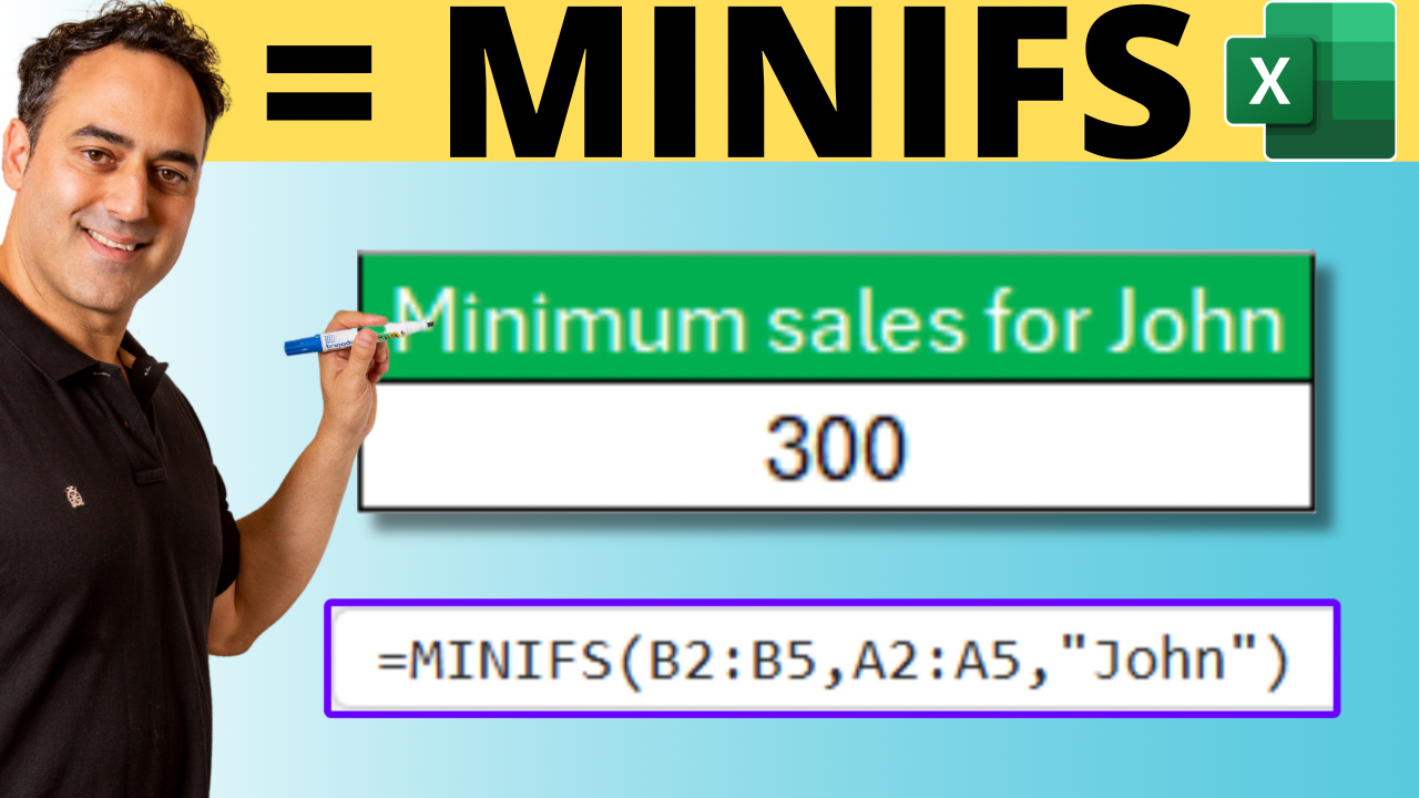 The Ultimate Guide to Minifs in Excel | MyExcelOnline