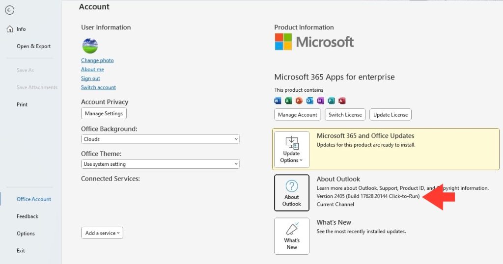 Repair Outlook 365 on Windows 11