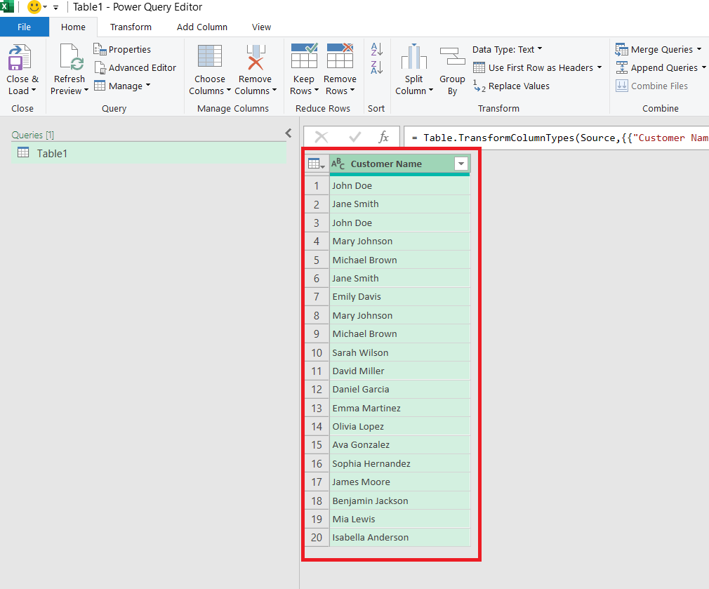 Excel Count Distinct