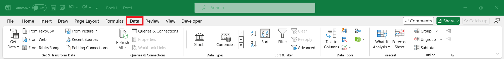 Excel Data Analysis Toolpak