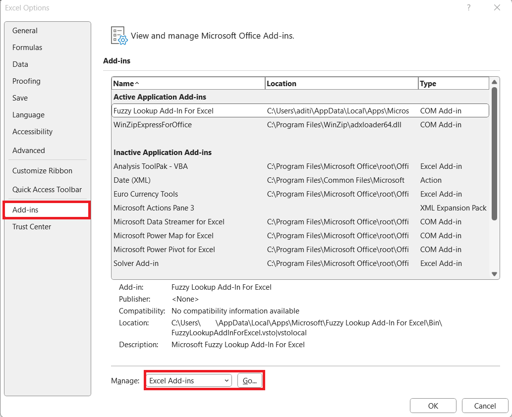 Excel Data Analysis Toolpak