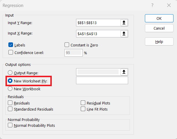 Excel Data Analysis Toolpak