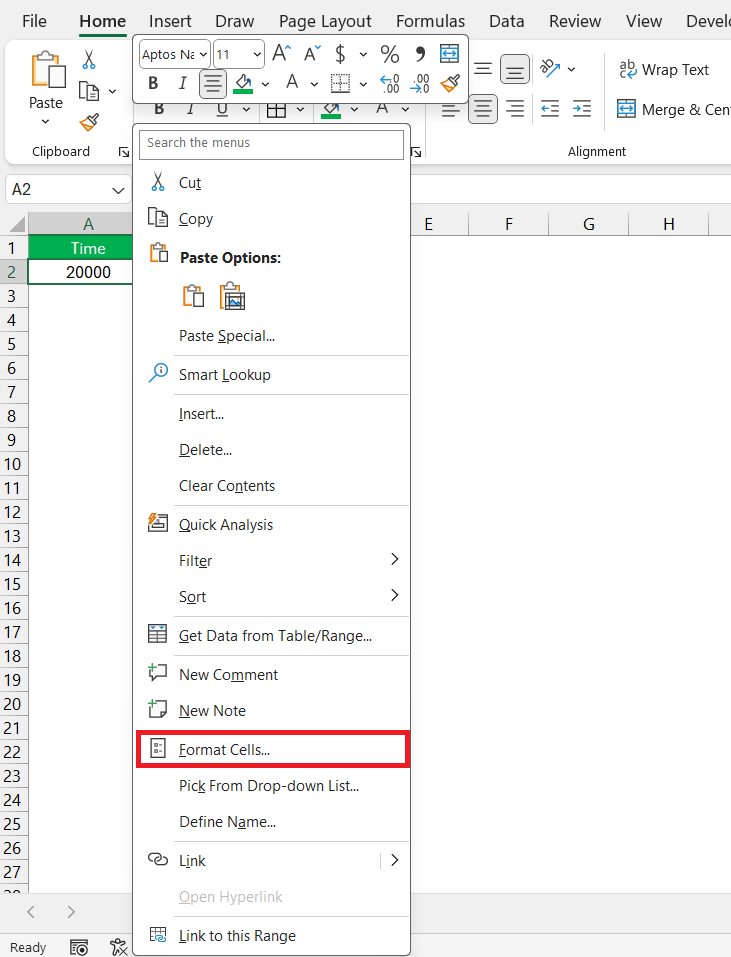 Milliseconds to Seconds in Excel