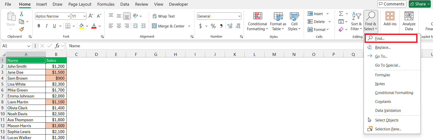 Count Cell Colours in Excel