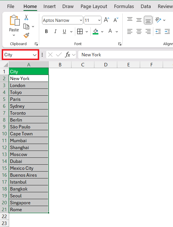 Excel Multi Select Dropdown