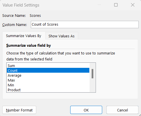 Grouped Frequency Distribution in Excel