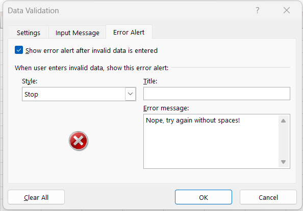 Excel Remove Leading Spaces