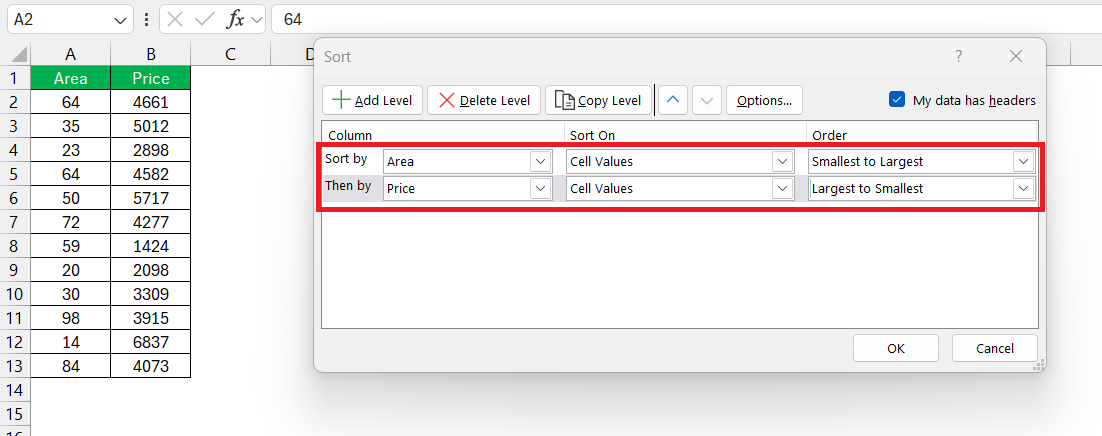 How to Sort Data