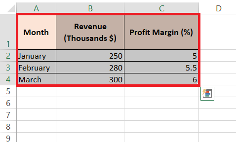 Add Secondary Axis in Excel