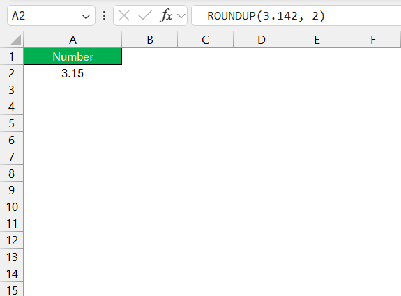 Round Numbers to N Significant Digits in Excel